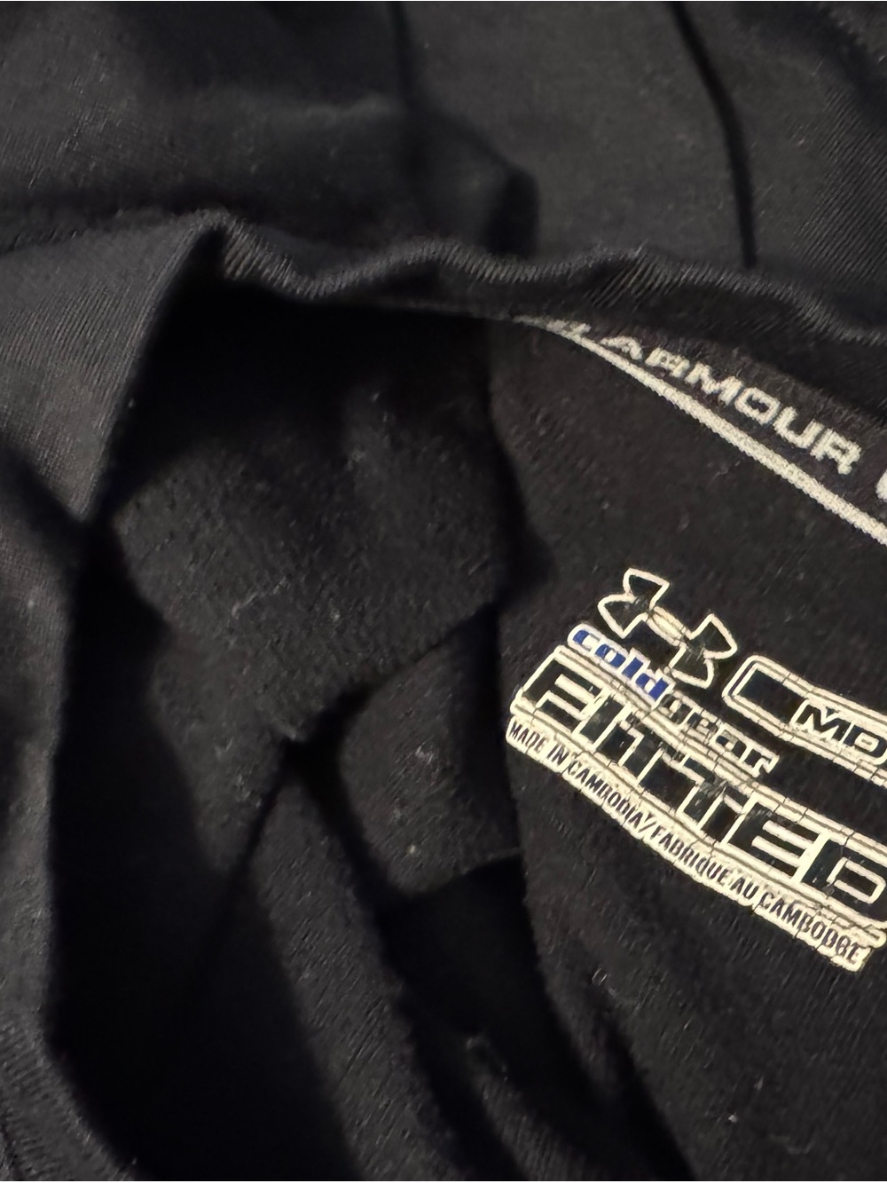 BUNDLE of 3!! Under Armour ColdGear Duofold Mens Black Long Sleeve performance. - Picture 6 of 13